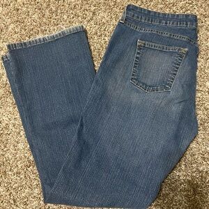 Levi Strauss Stretch Low Rise Bootcut Classic Blue Denim Jeans